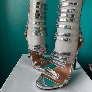 Nasty Gal Silver Shoe